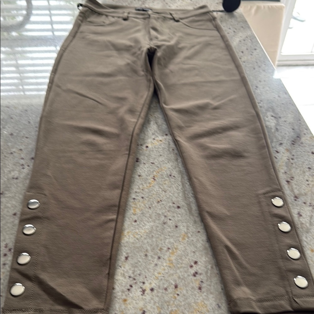 Shinestar Tan Casual Pants barely worn